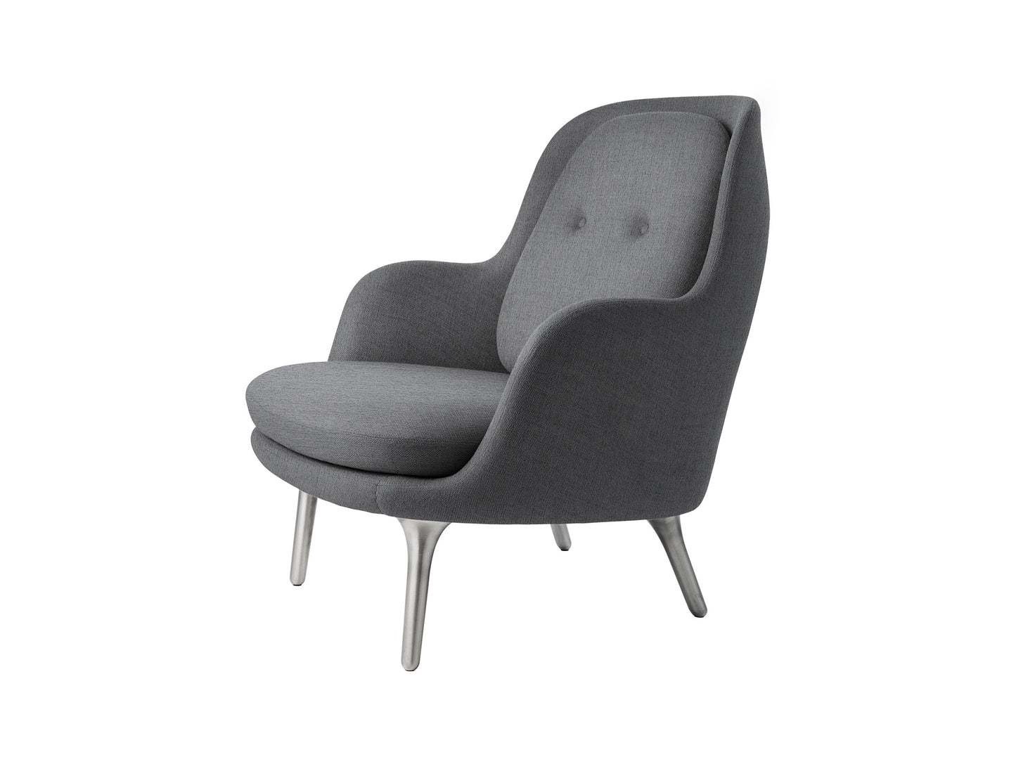 Fri Lounge Chair JH4 - Single Upholstery by Fritz Hansen / Christianshavn 1171