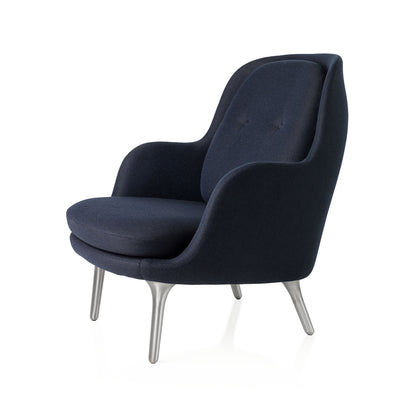 Fri Lounge Chair JH4 - Single Upholstery by Fritz Hansen / Sunniva 192
