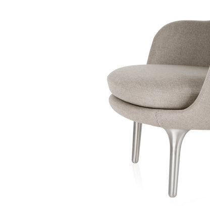 Fri Lounge Chair JH4 - Single Upholstery by Fritz Hansen / Sunniva 717
