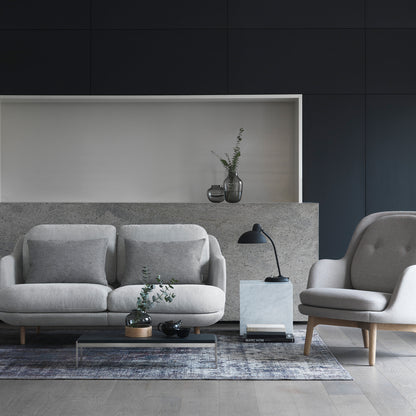 Fri Lounge Chair JH4 - Single Upholstery by Fritz Hansen / Sunniva 717