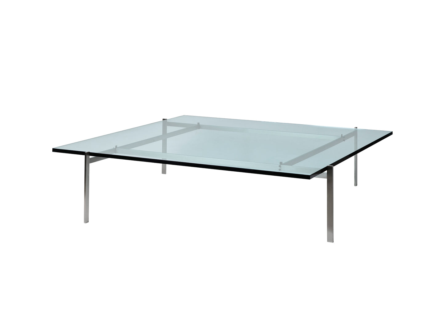 PK61A Coffee Table by Fritz Hansen - Glass