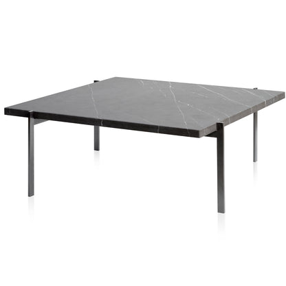 PK61 Coffee Table by Fritz Hansen - Black Marble Honed