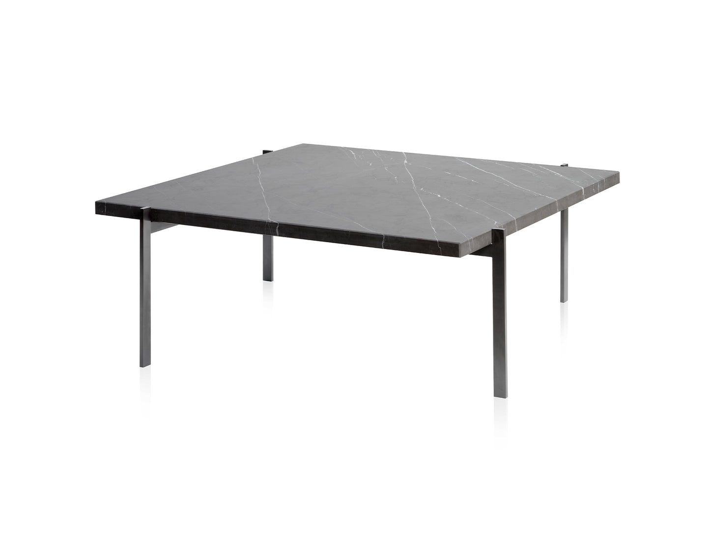 PK61 Coffee Table by Fritz Hansen - Black Marble Honed