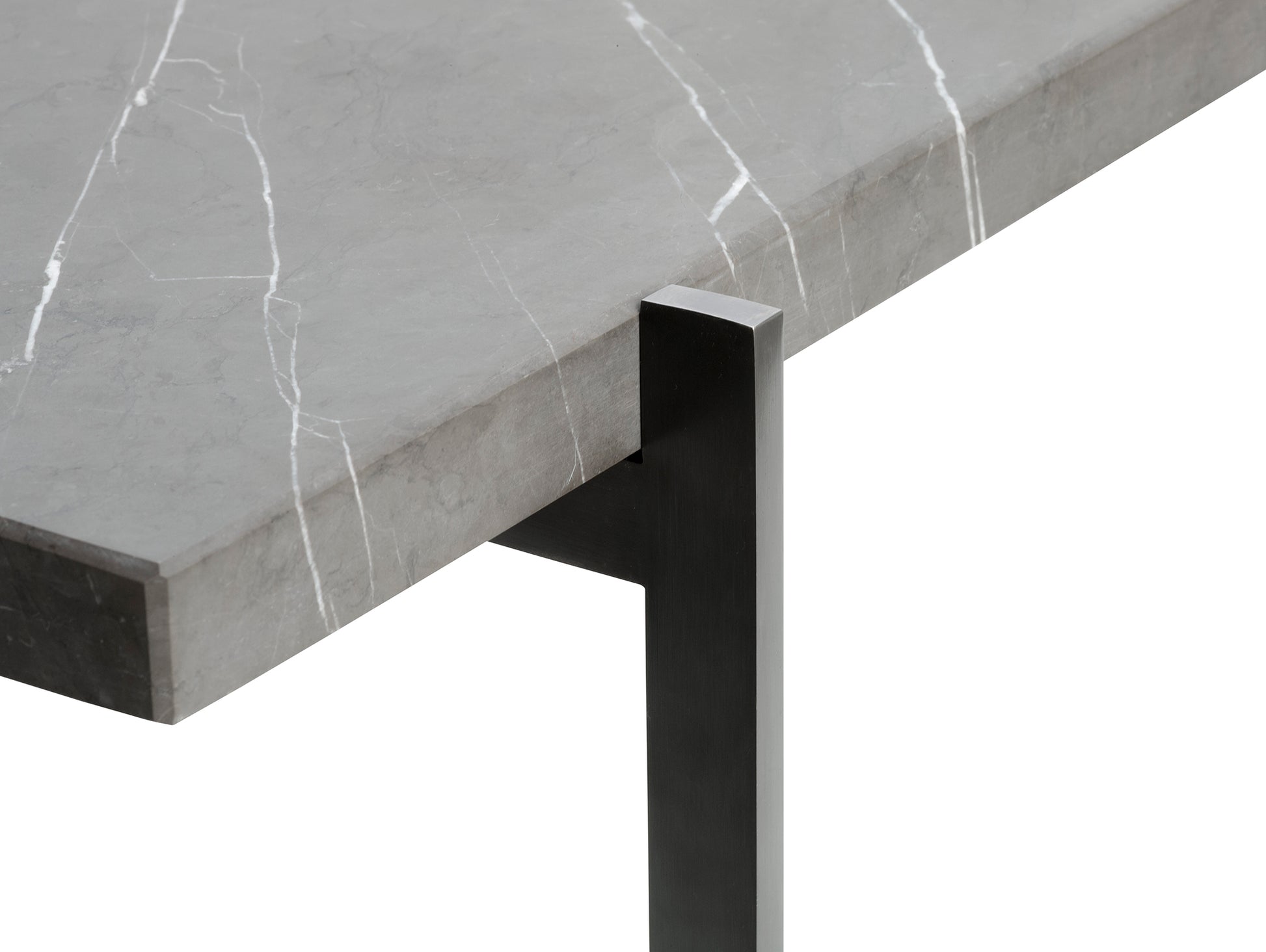 PK61 Coffee Table by Fritz Hansen - Black Marble Honed