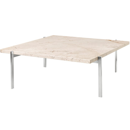 PK61 Coffee Table by Fritz Hansen - Beige Marble Rolled