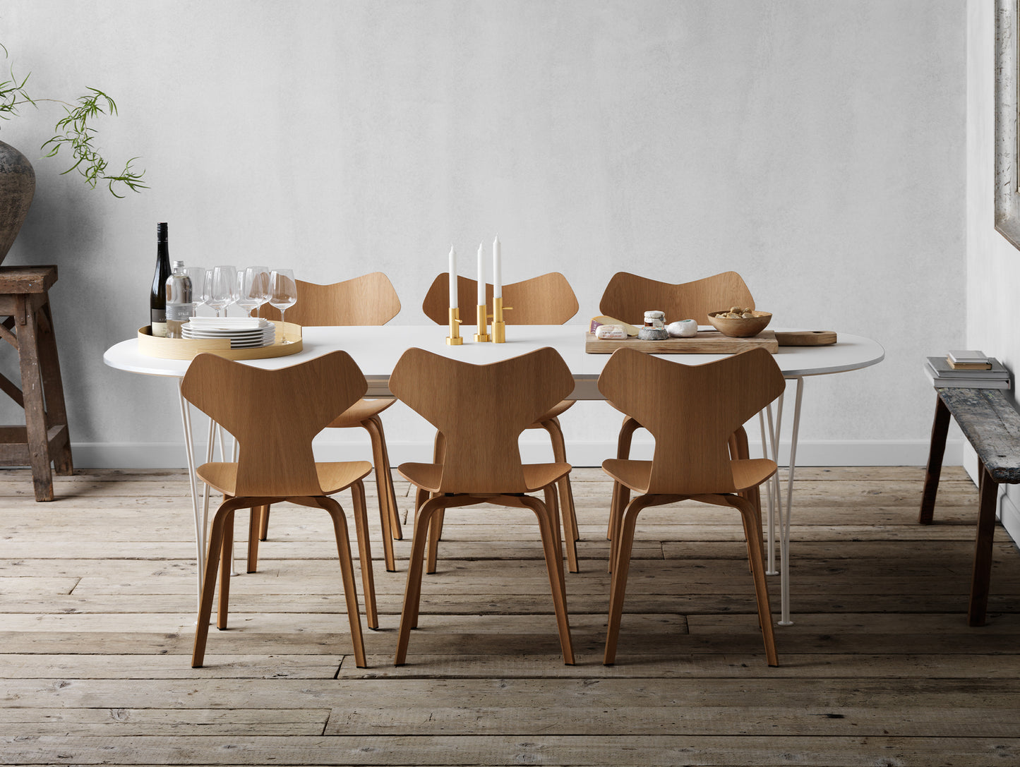 Superellipse Dining Table (Extendable)