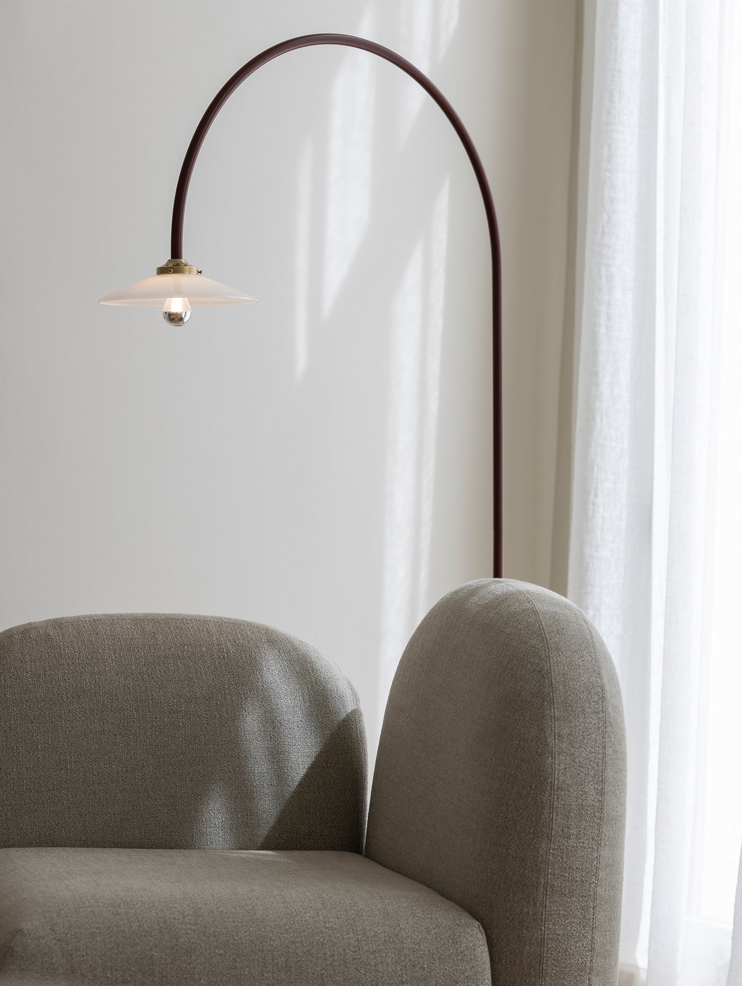 Standing Lamp Marble No.2 by Valerie Objects - Black