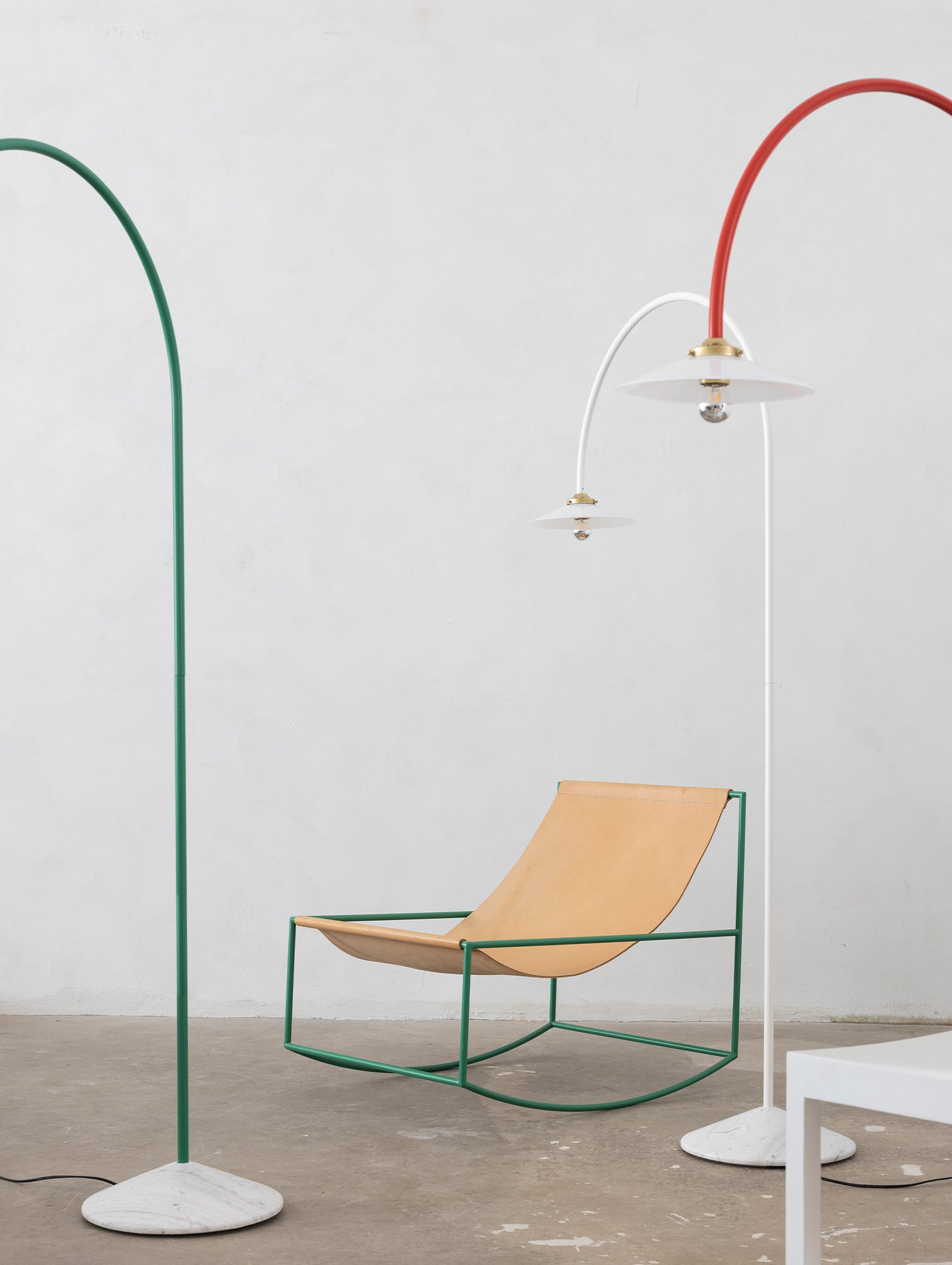 Standing Lamp Marble No.2 by Valerie Objects  