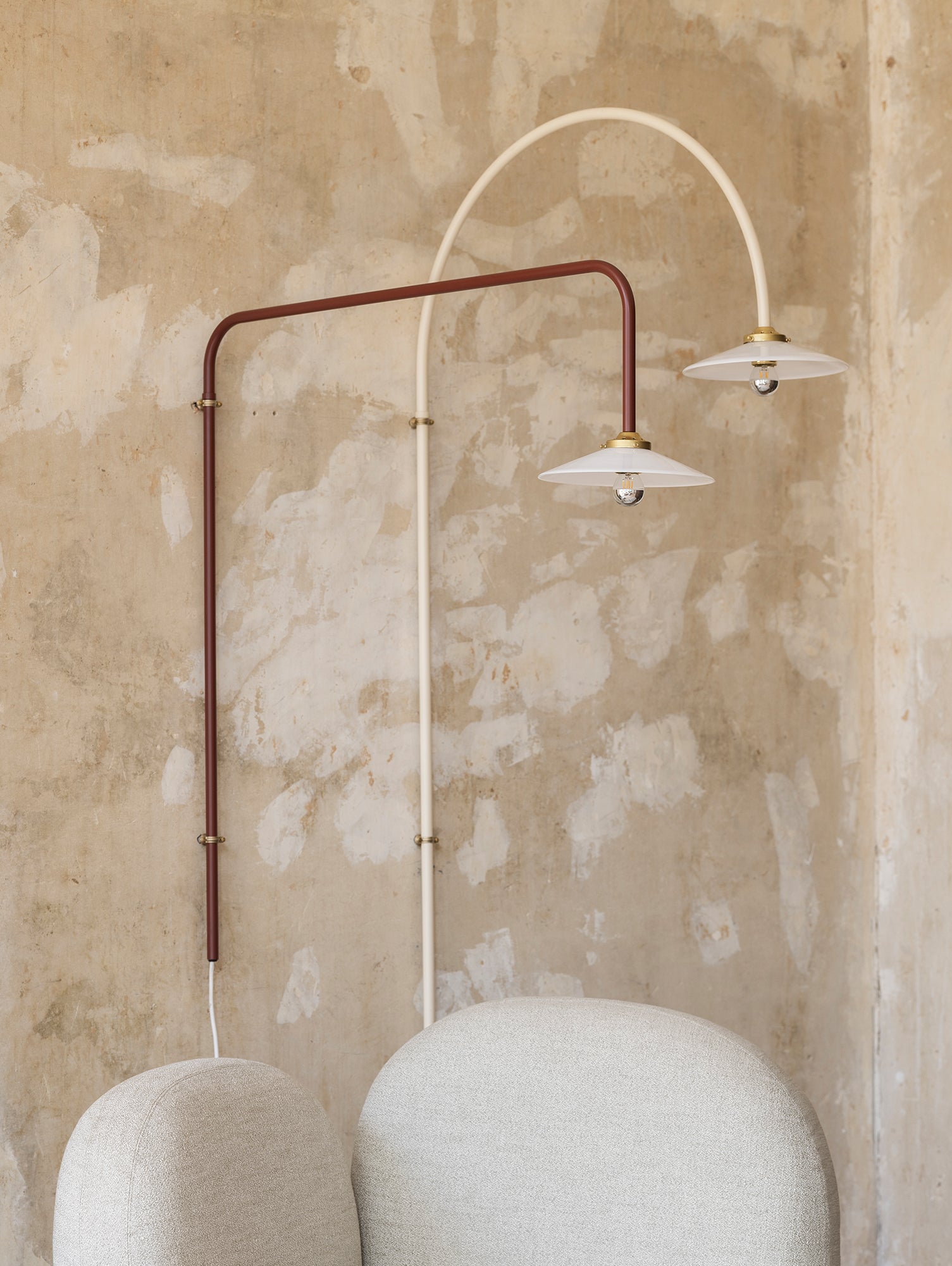 Hanging Lamp No.2 by Valerie Objects - Ivory
