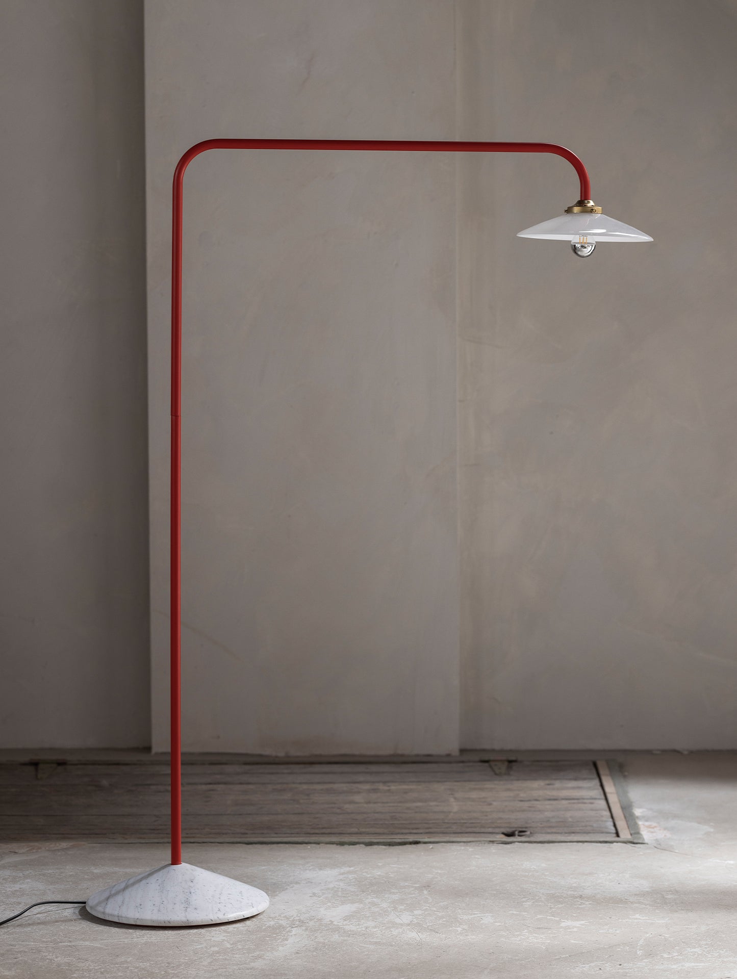 Standing Lamp Marble No.1 by Valerie Objects - Red