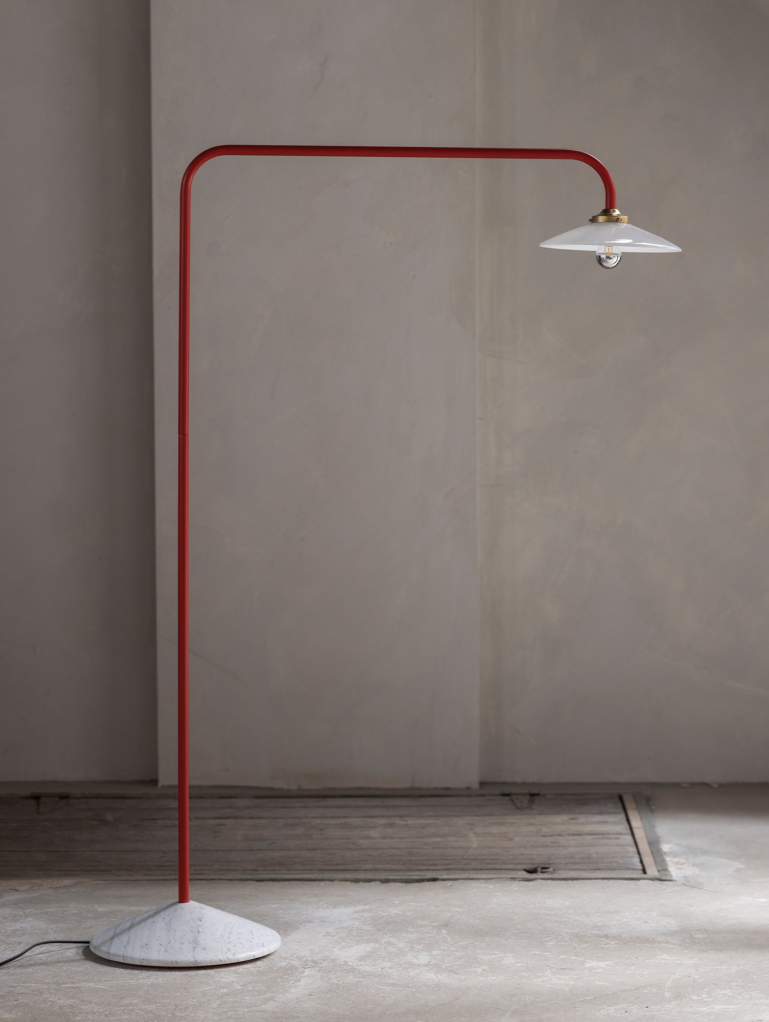 Standing Lamp Marble No.1 by Valerie Objects - Red