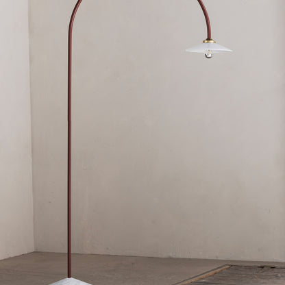 Standing Lamp Marble No.2 by Valerie Objects - Menie Red