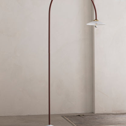 Standing Lamp Marble No.2 by Valerie Objects - Menie Red