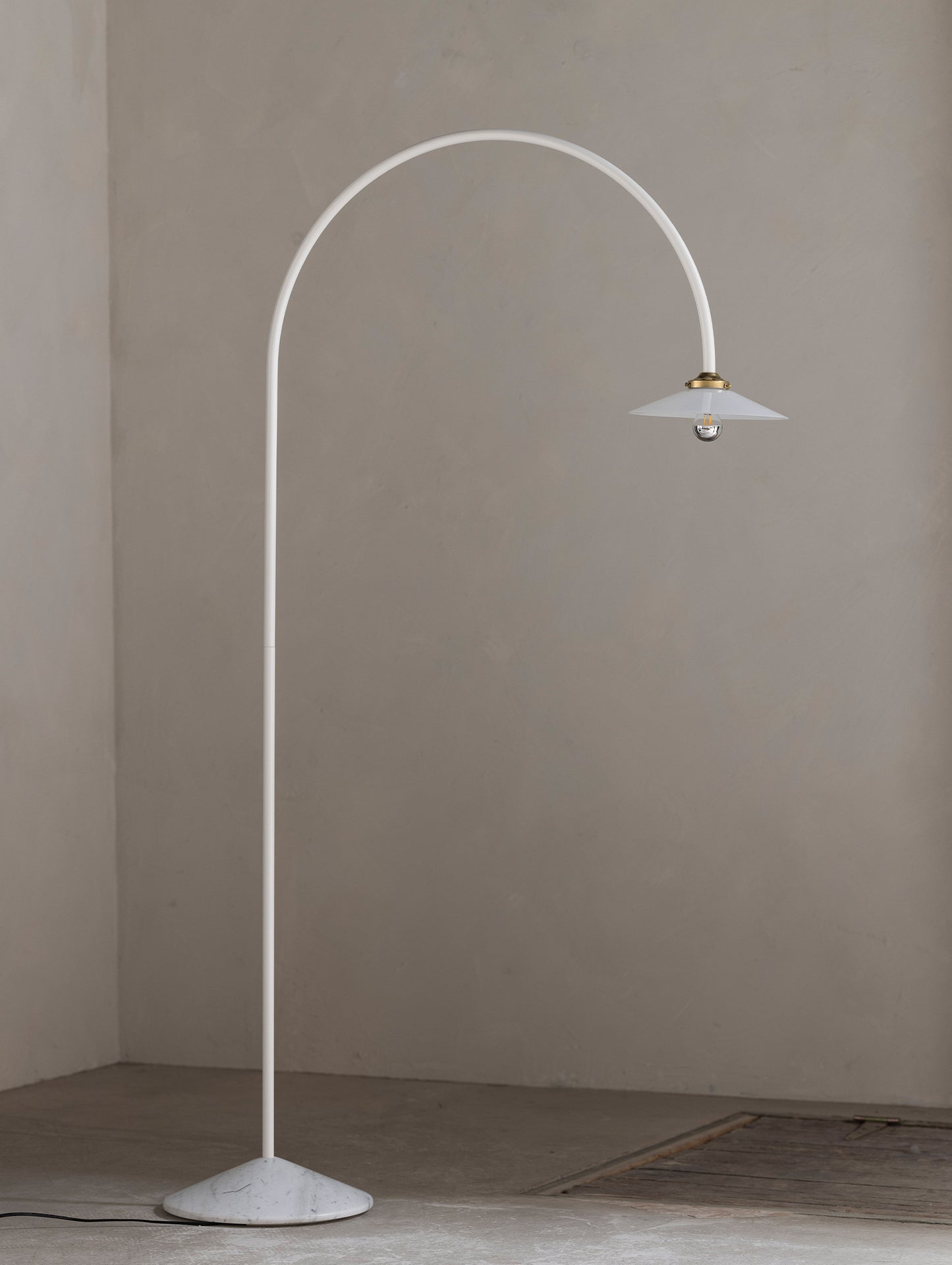 Standing Lamp Marble No.2 by Valerie Objects - Ivory