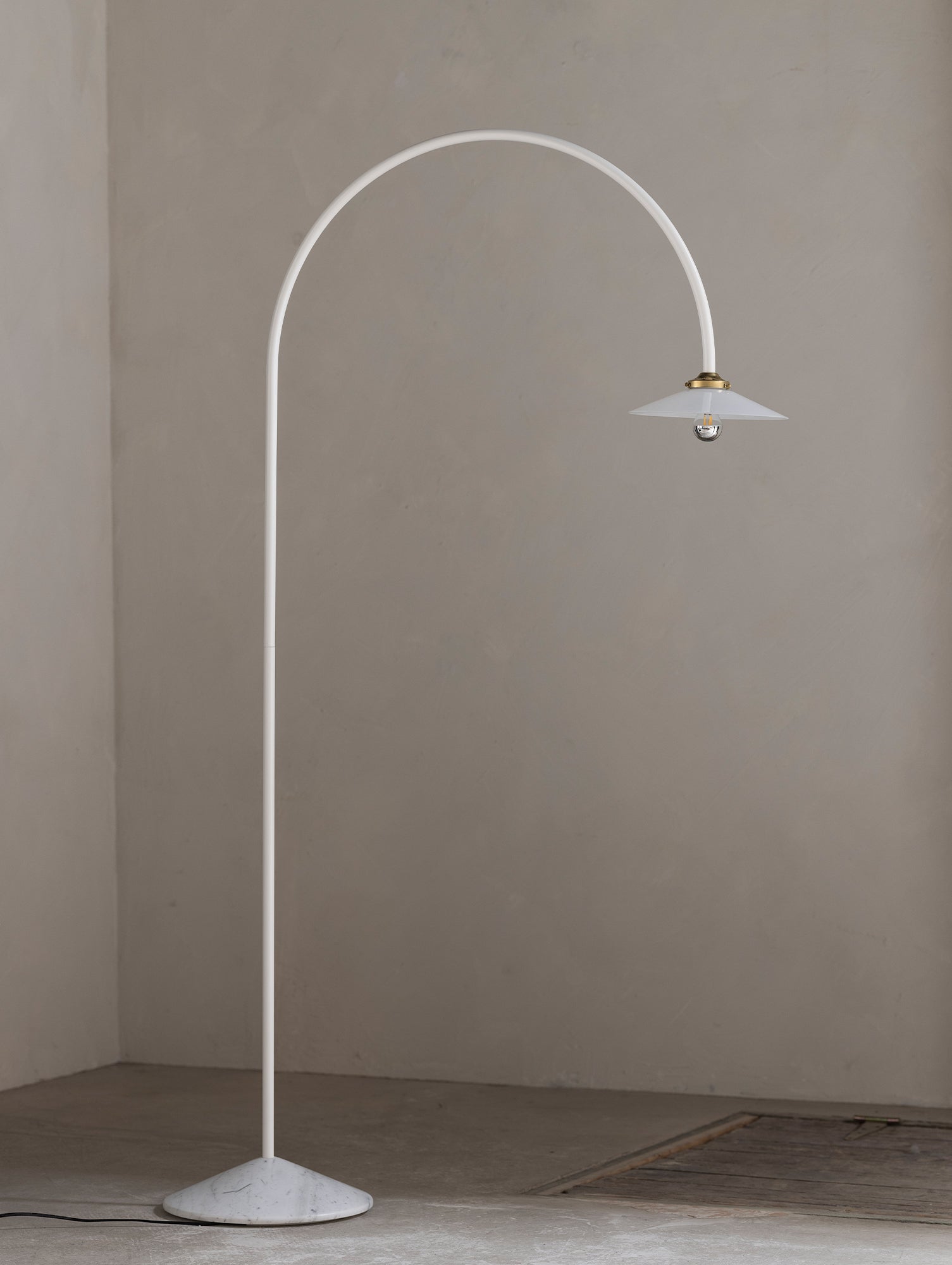Standing Lamp Marble No.2 by Valerie Objects - Ivory