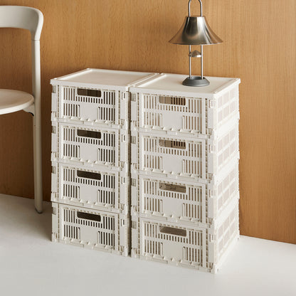 Colour Crate Square by HAY - Off White