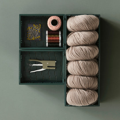 Colour Crate Mini Oblong by HAY - Dark Green