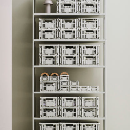 Colour Crate Mini Oblong by HAY - Grey
