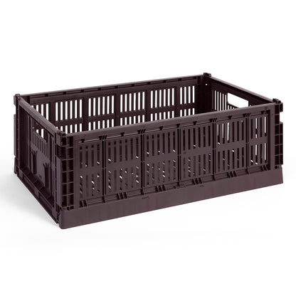 Colour Crate by HAY - Large / Bordeaux