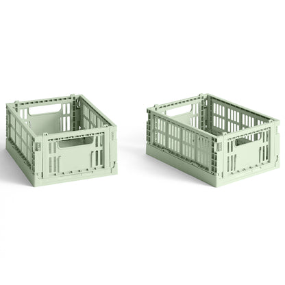 Colour Crate Mini - Set of 2 by HAY - Mint