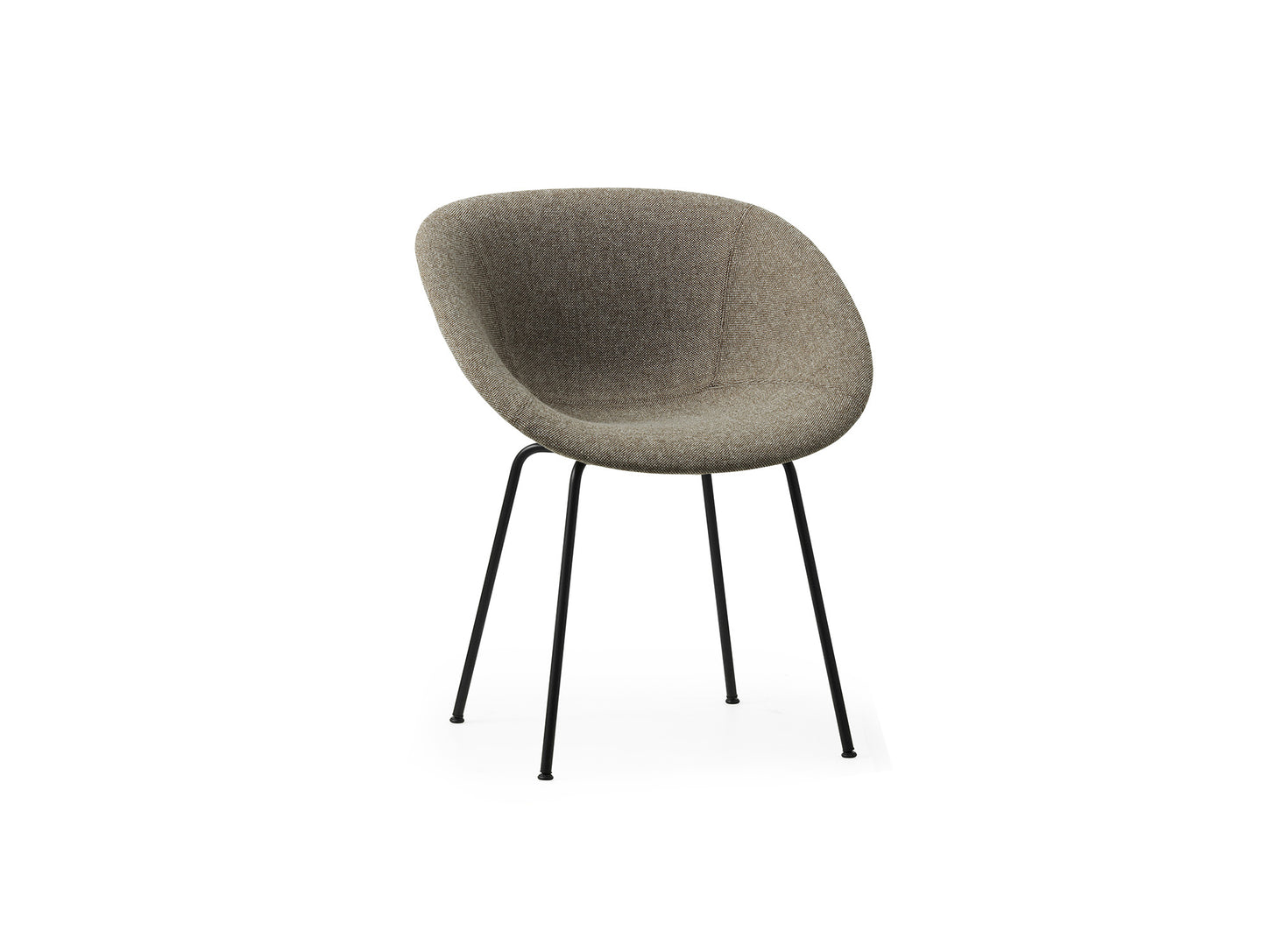 Mat Armchair - Steel by Normann Copenhagen - Hallingdal 270