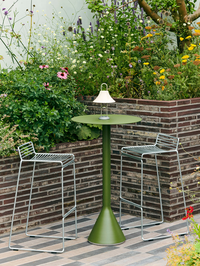 Galvanised top bar stool