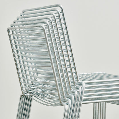 Hee Hot Galvanised Dining Chair by HAY3