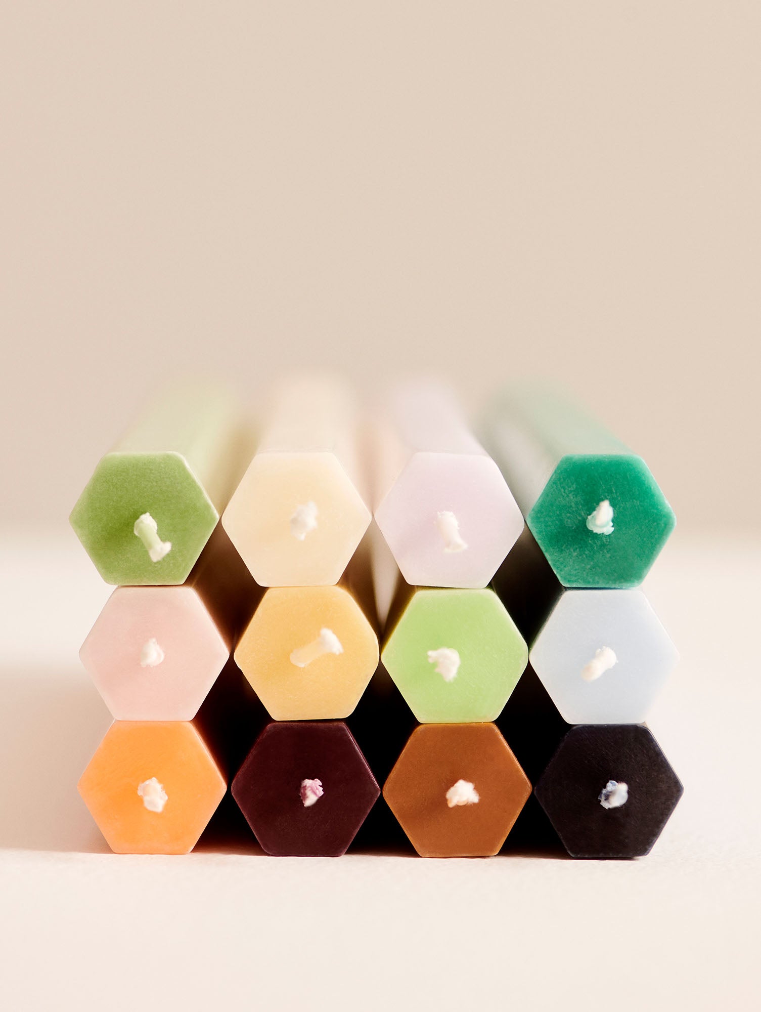 Hexagon Candle - Set of 4 by HAY