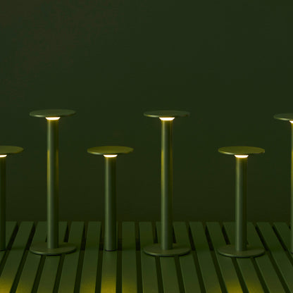 Host Portable Lamp by HAY - Olive