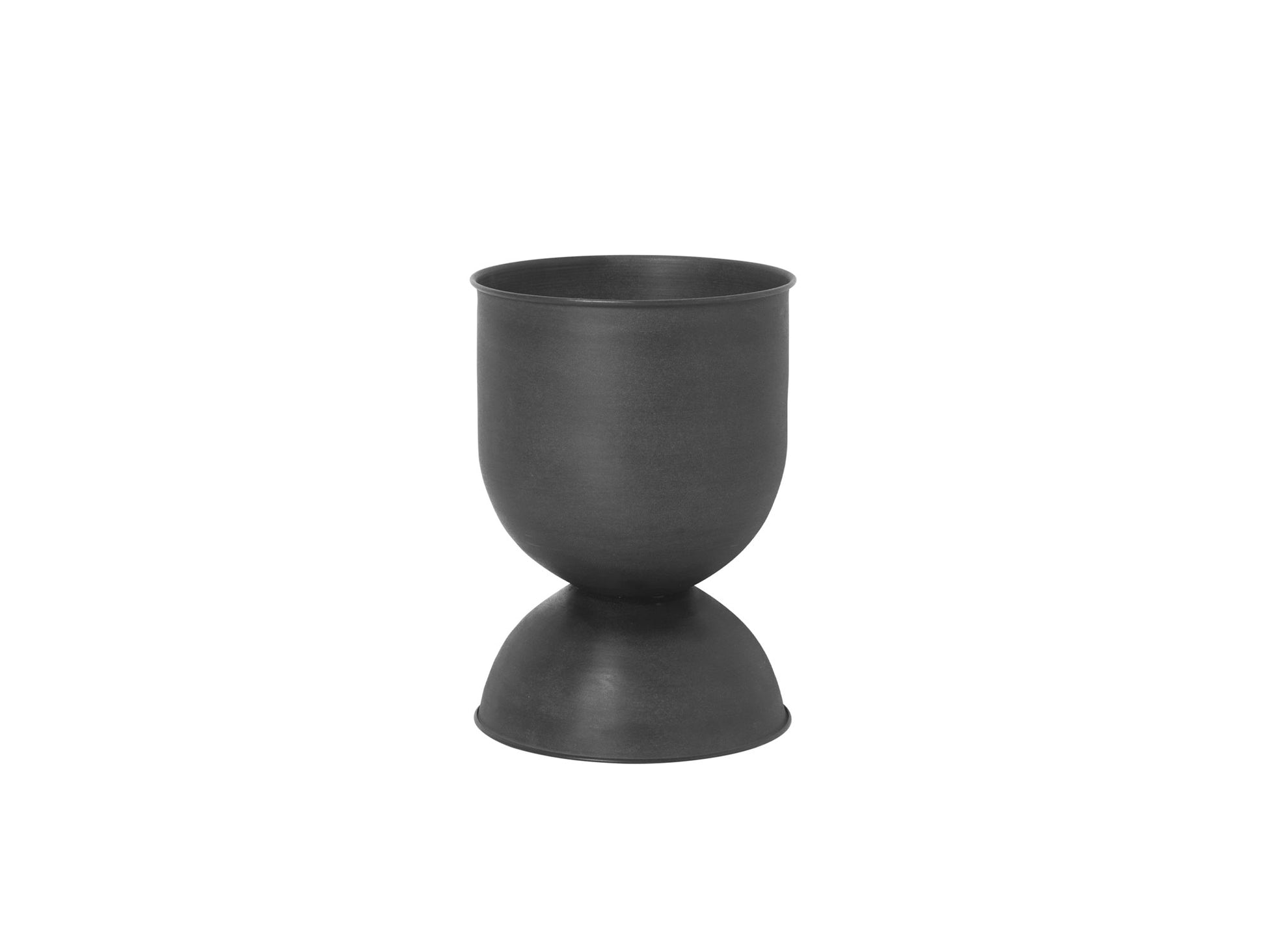 Hourglass Pots by Ferm Living - Small / Black