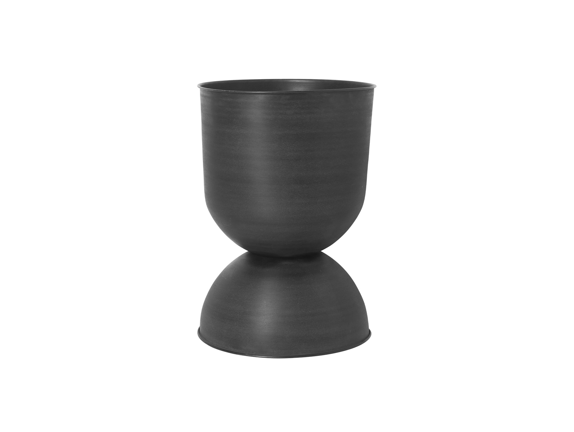 Hourglass Pots by Ferm Living - Large / Black