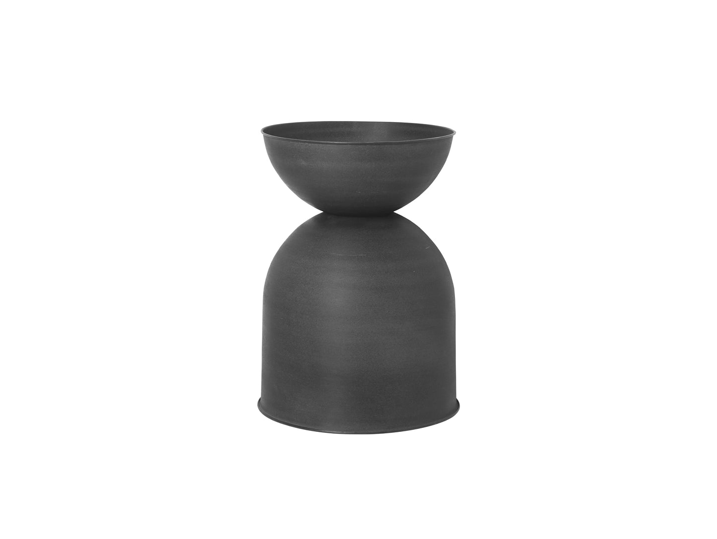 Hourglass Pots by Ferm Living - Medium / Black