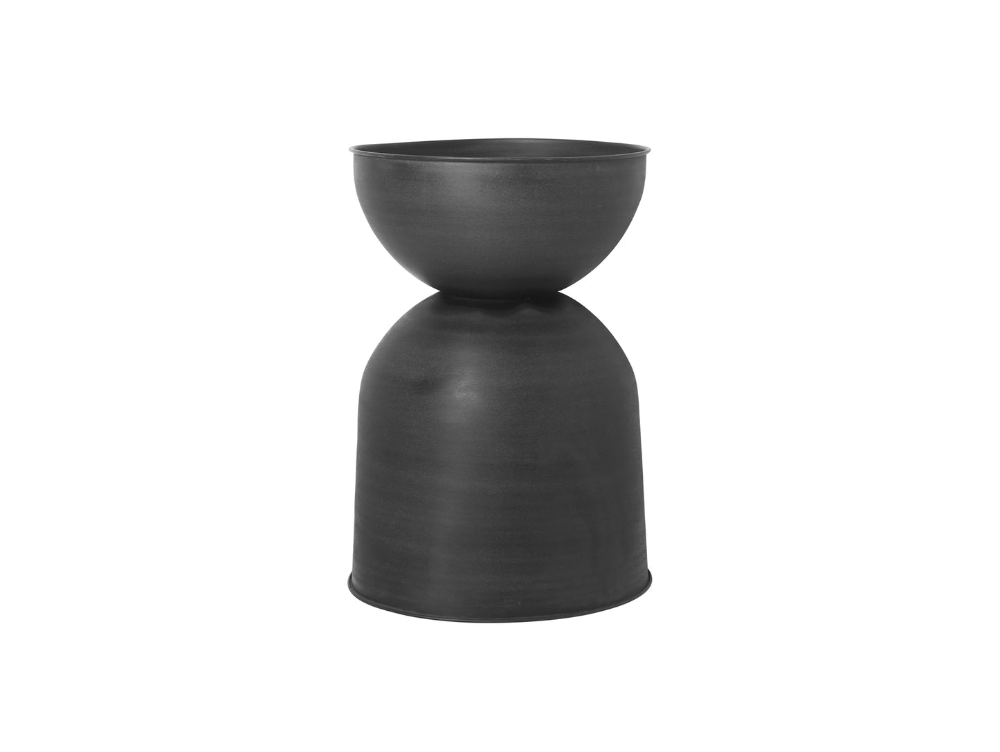 Hourglass Pots by Ferm Living - Large / Black