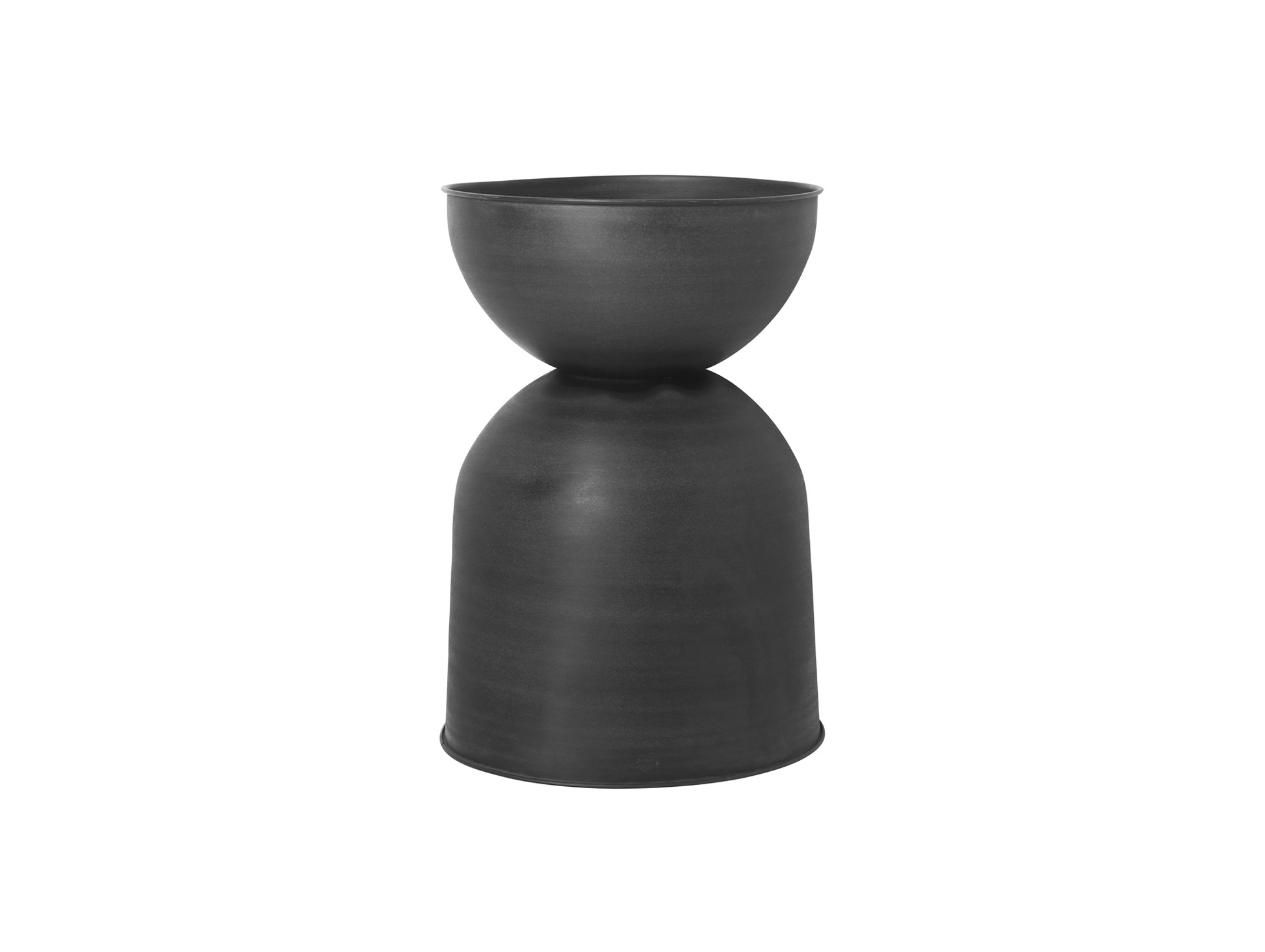 Hourglass Pots by Ferm Living - Large / Black