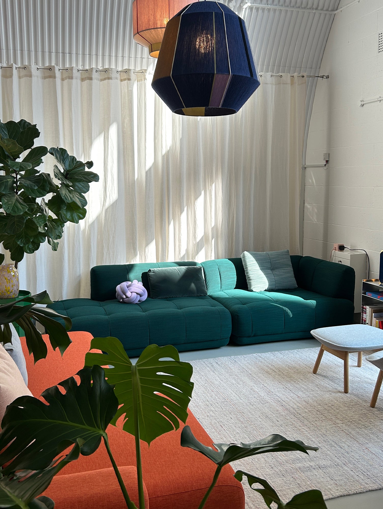 HAY Quilton Sofa / Combination 10 / Raas 982 Upholstery