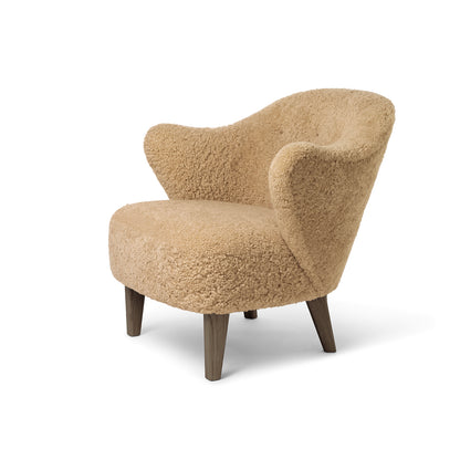 Ingeborg Lounge Chair by Audo Copenhagen - Dark Stained Oak / Sheepskin Honey Ingeborg