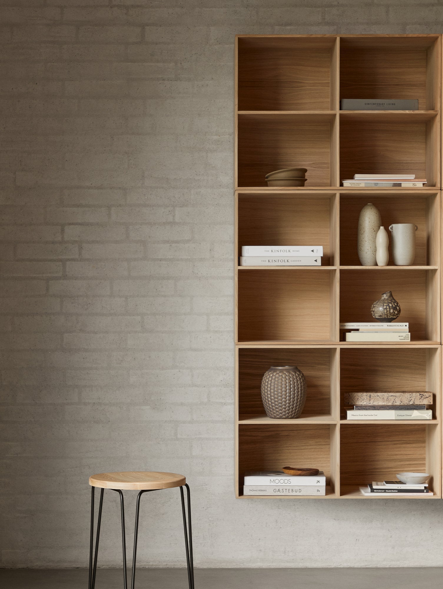 B98 Bookcase by FDB Mobler