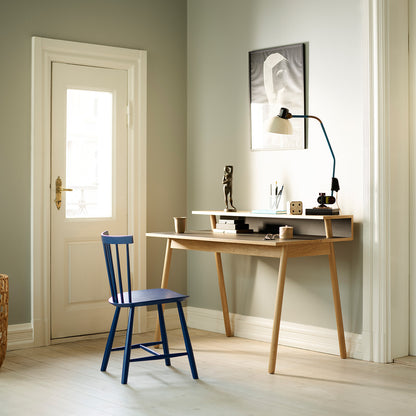 C68 Norrebro Desk by FDB Mobler - Mushroom Linoleum Tabletop