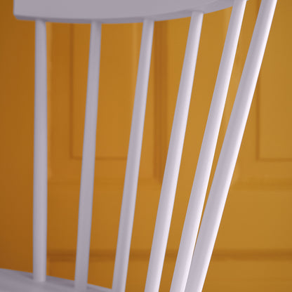 J46 Chair by FDB Mobler - Violet Hair Painted Beech