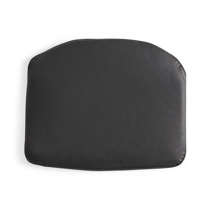 J77 Seat Cushion by HAY -  Black Sense Leather