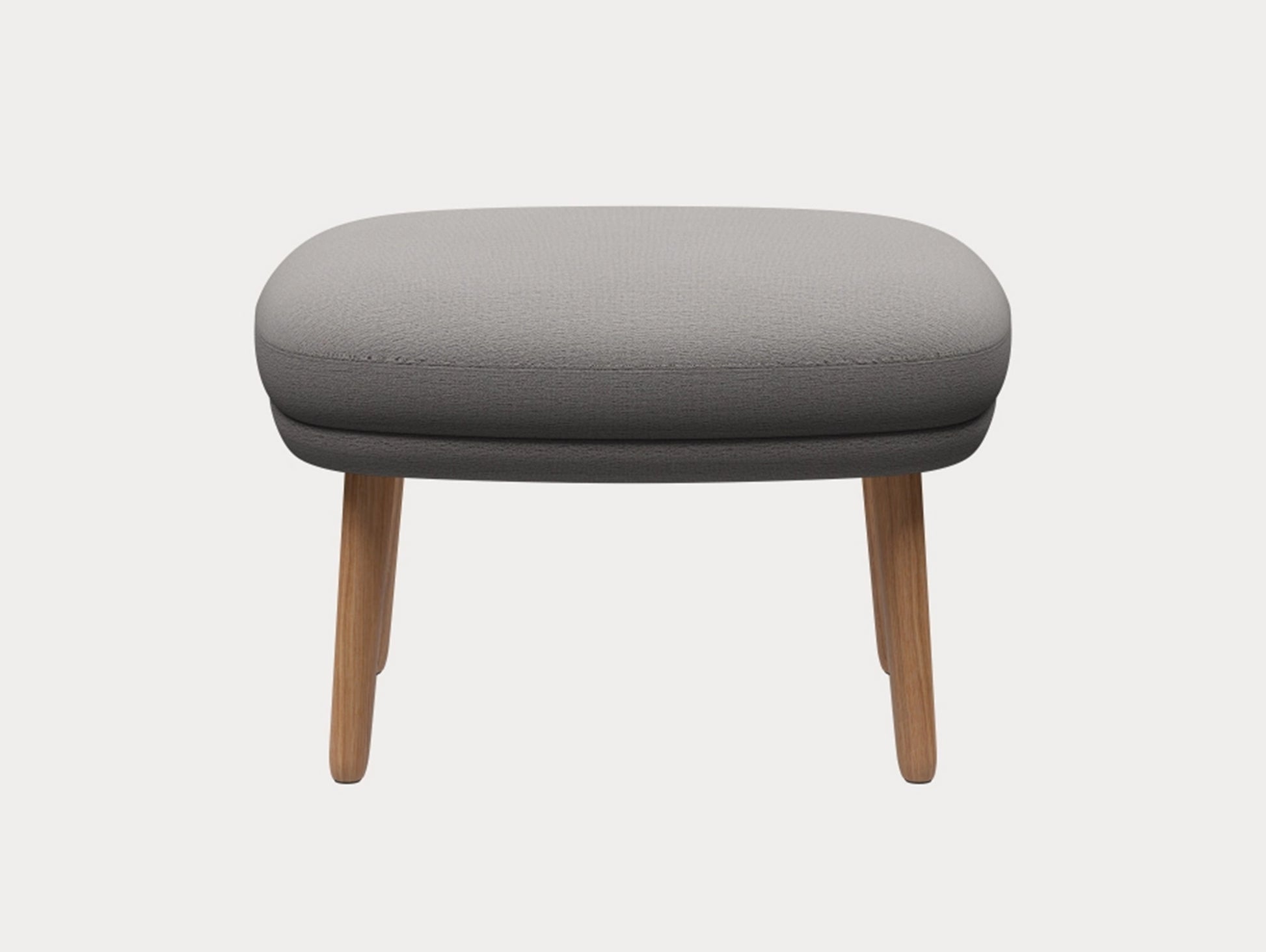 Fri Ottoman by Fritz Hansen - JH15 / 
Outside: Christianshavn 1121 / Seat: Christianshavn 1121