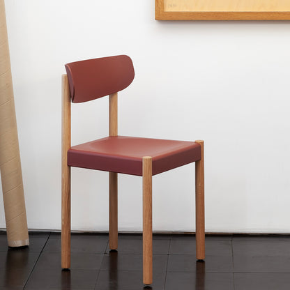 Pack Chair 10 by HAY - Hull Red / Oiled Oak
