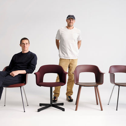 Layout Armchair - Metal Base