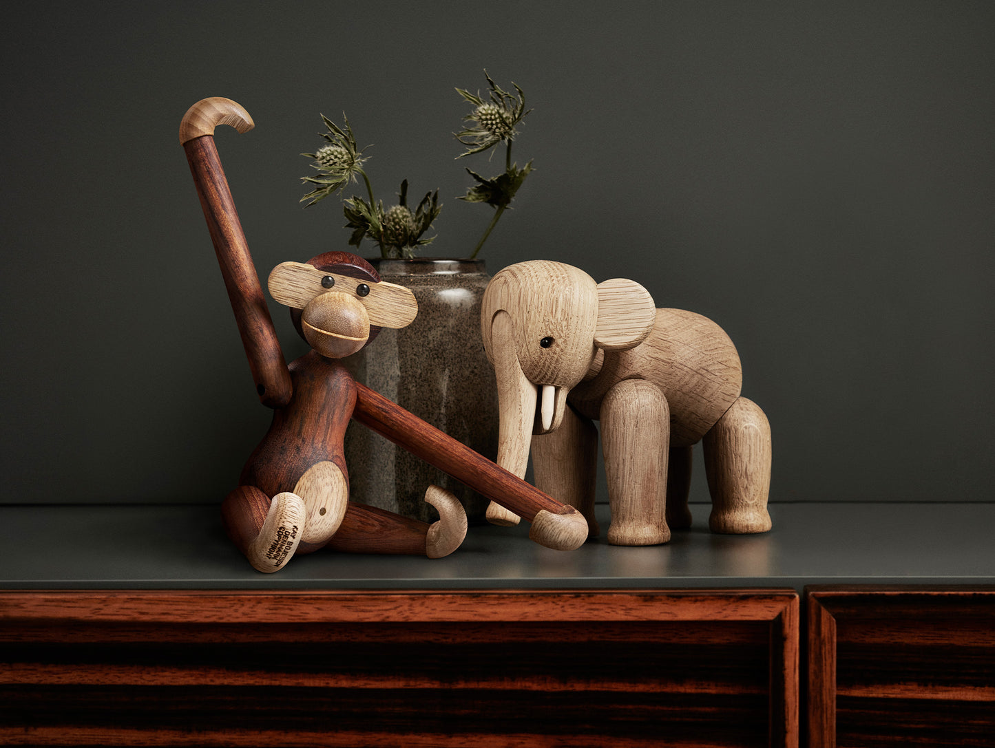 Wooden Elephant by Kay Bojesen