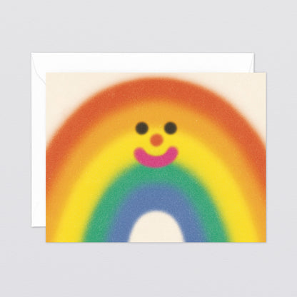 'Big Rainbow Birthday' Kids Greeting Card by Wrap