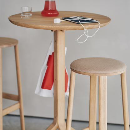 Scout Bistro Bar Table by Karimoku New Standard - Lacquered Oak