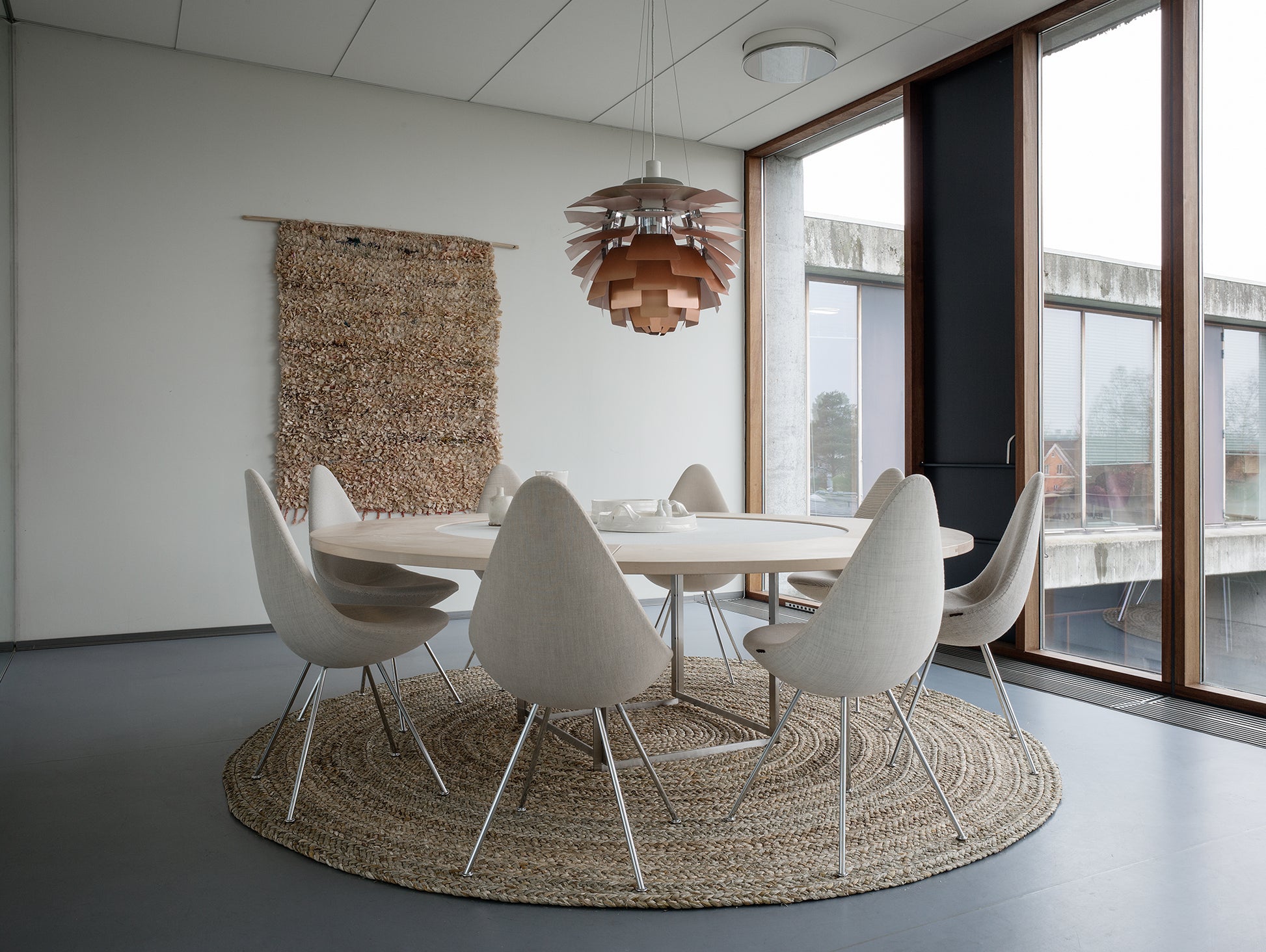 Drop Dining Chair - Upholstered by Fritz Hansen