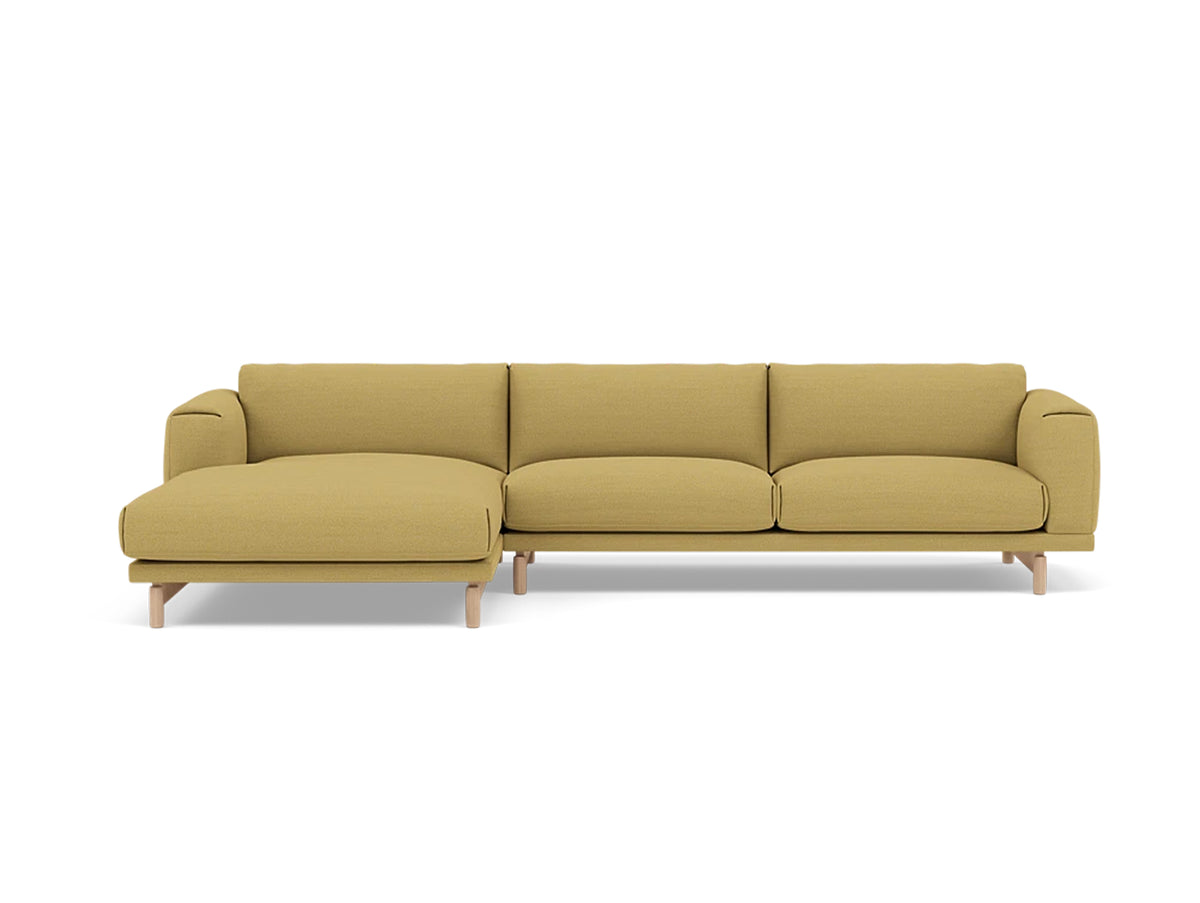 Rest Sofa with Left Chaise Longue (Sitting Right) by Muuto - Hallingdal 65 407