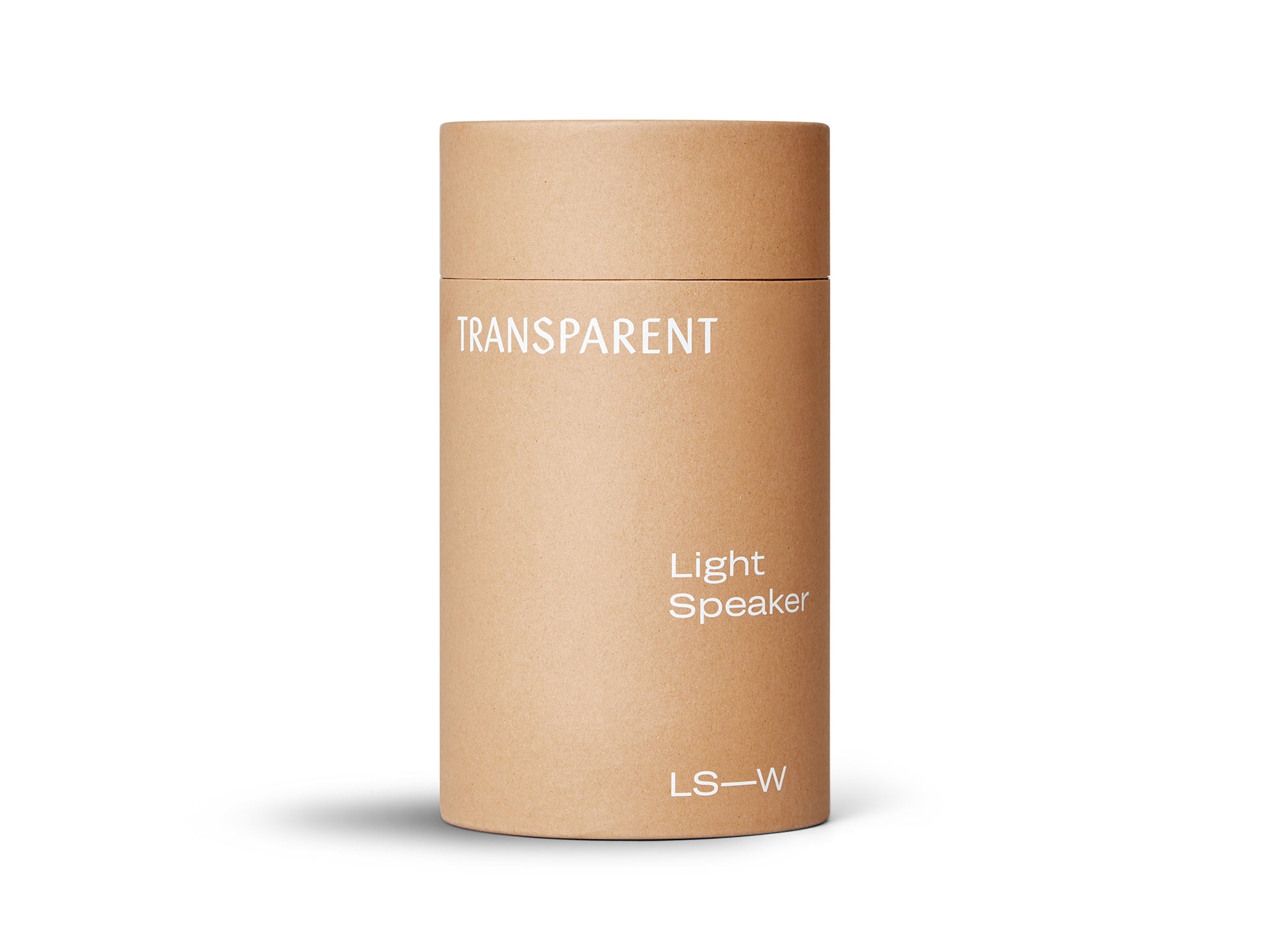 Light Speaker by Transparent - White