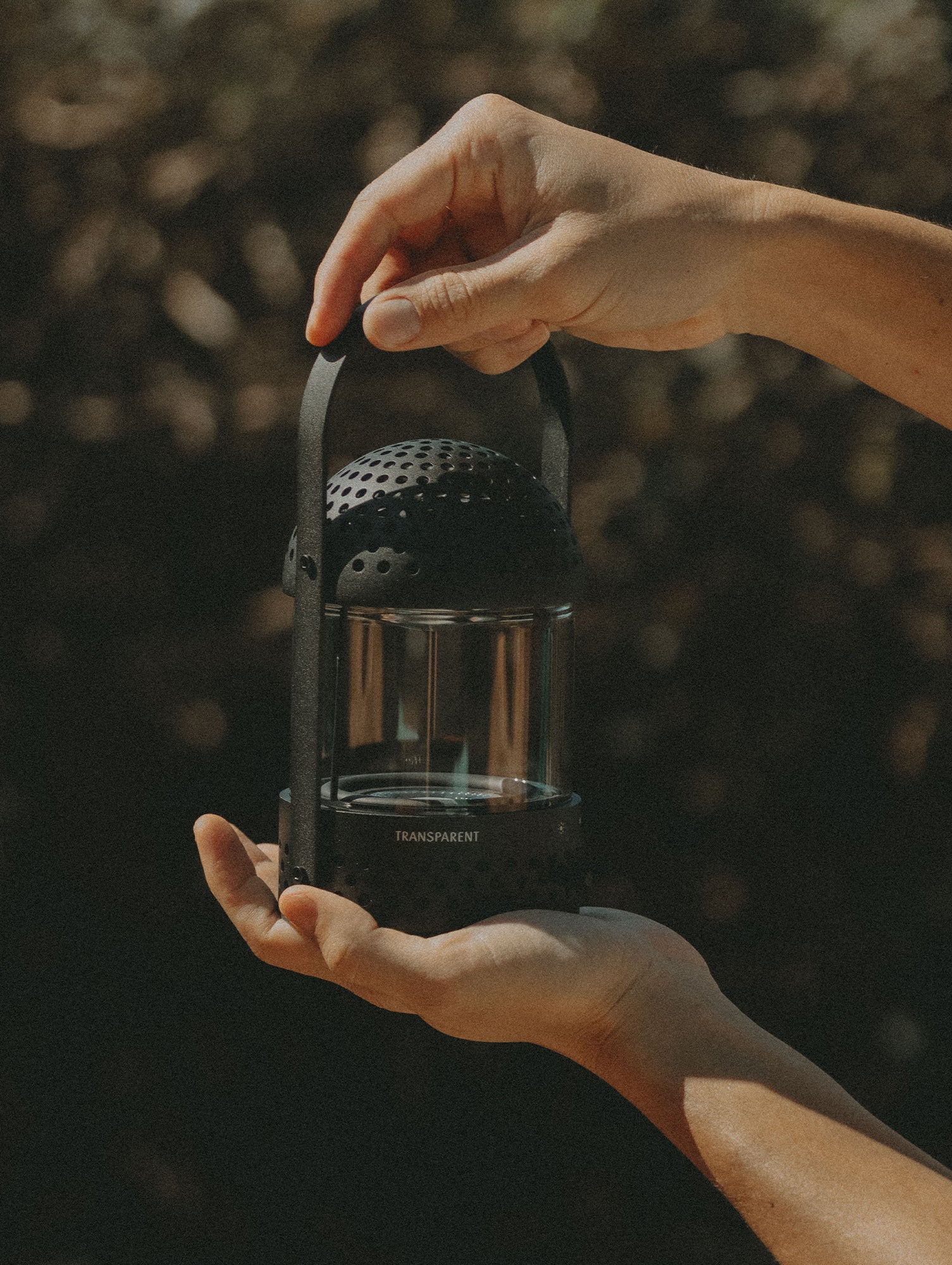 Light Speaker by Transparent - Black